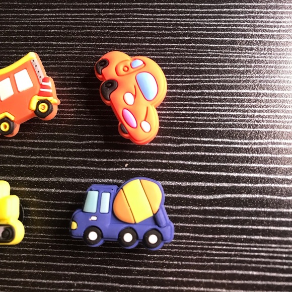 Car & Construction Truck Little Boy Themed Croc Charms *Bundle 3 Save 20%* - Picture 2 of 5